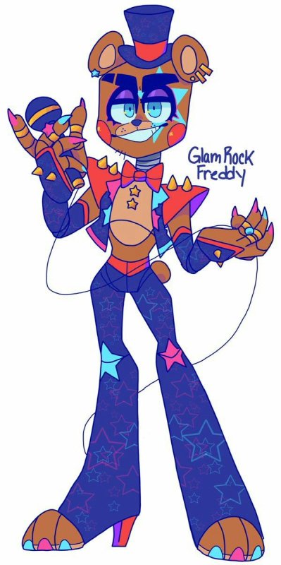 ФНАФ АНИМАТРОНИКИ глемроок