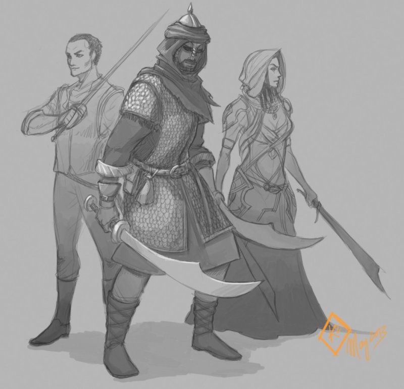 The Elder Scrolls Редгарды арт