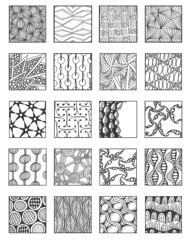 тангл зентангл