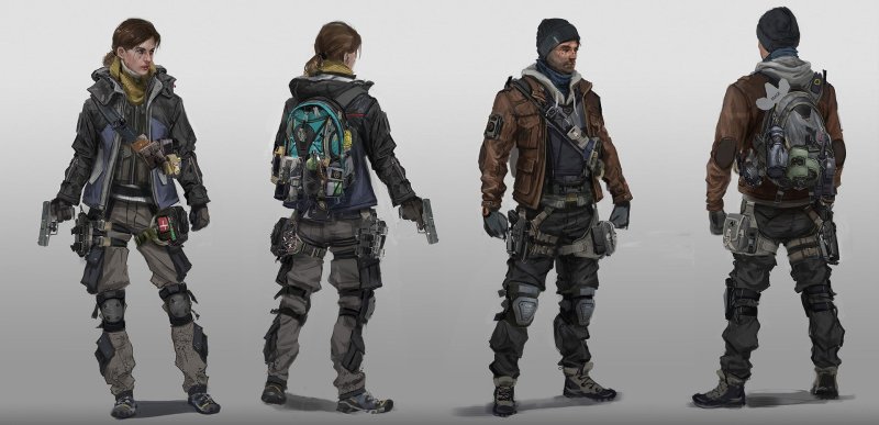 The Division 2 костюм охотника