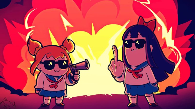 Pop Team Epic аниме