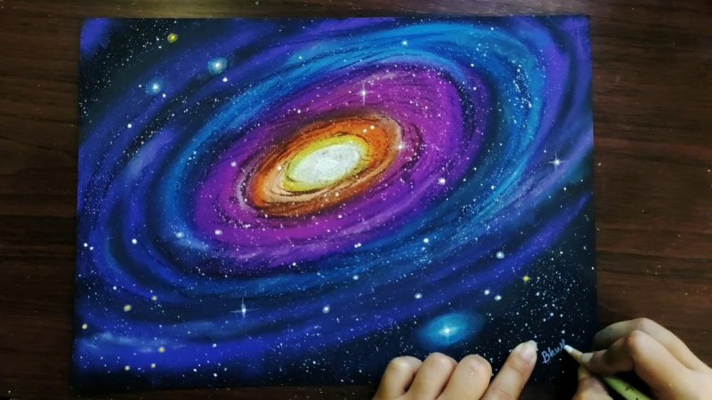 Галактика рисунок