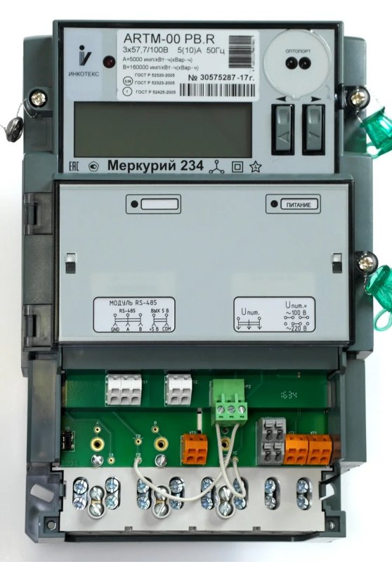 Электрический счётчик Меркурий 230 трёхфазный