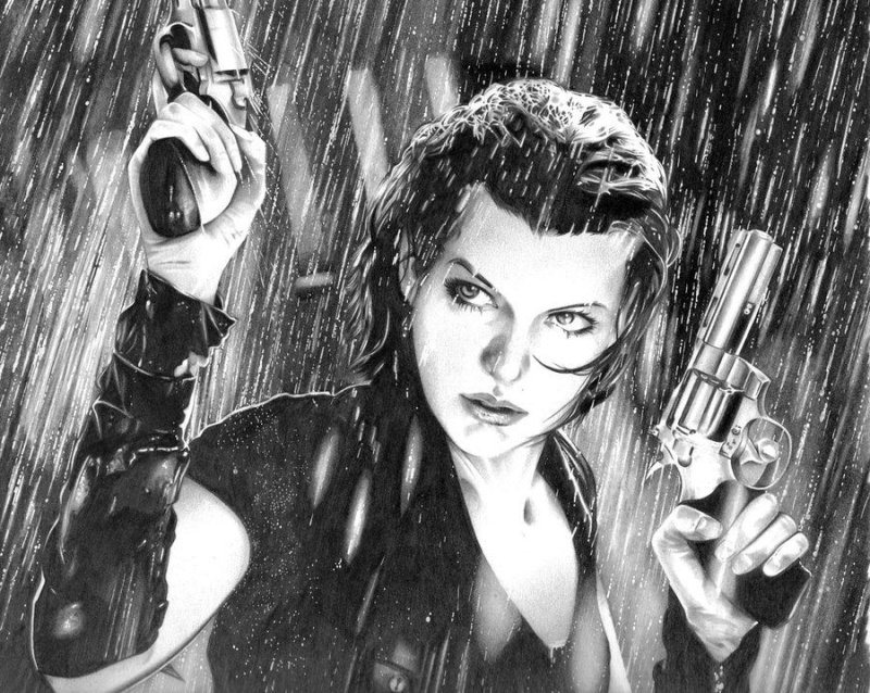 милла йовович resident evil
