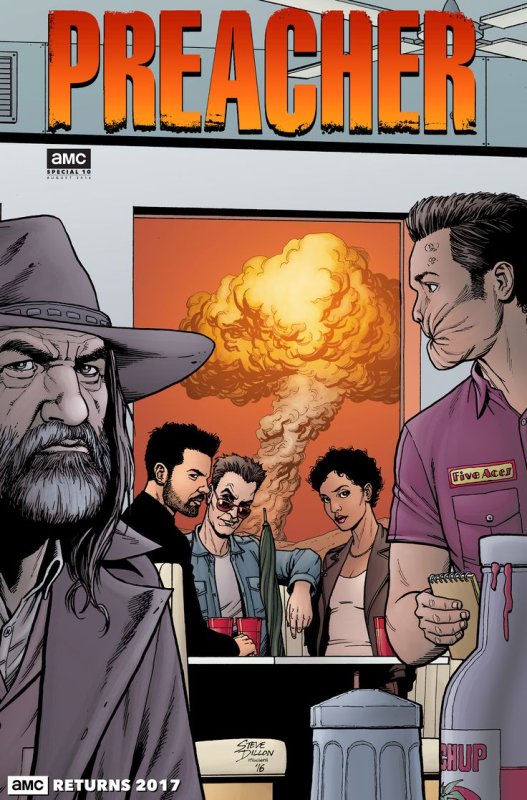 Preacher комикс обложки