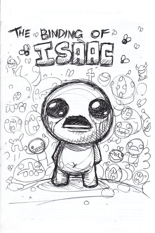 The Binding of Isaac рисунки