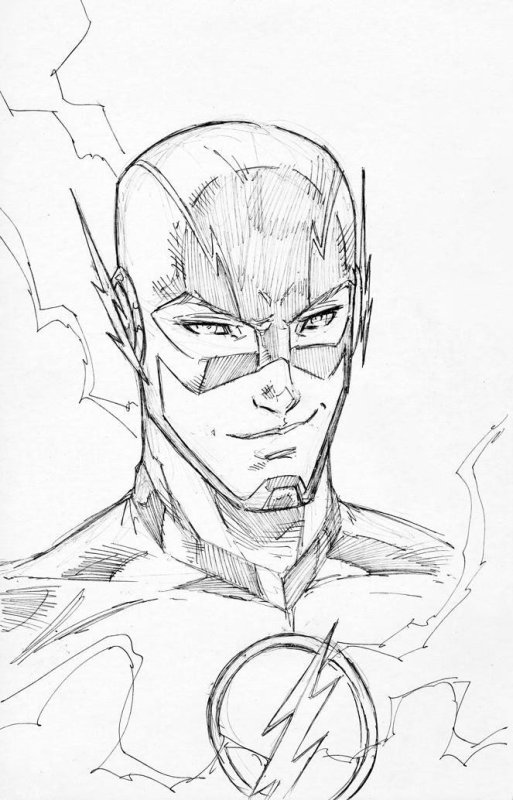 Марвел карандашом