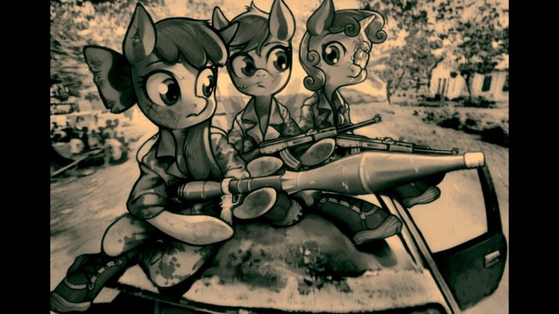 mlp милитаризм art