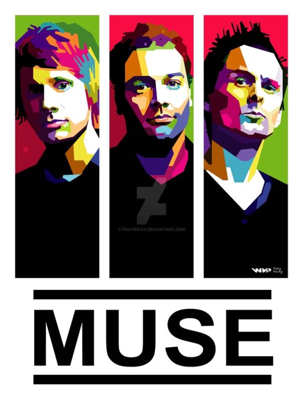 Группа Muse Постер