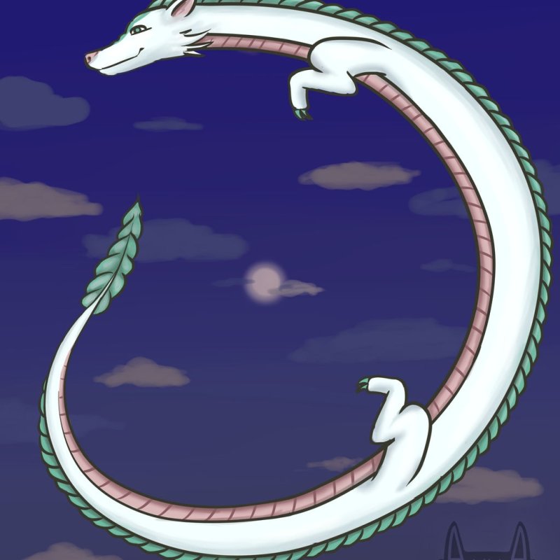 Виверна из Унесенные призраками