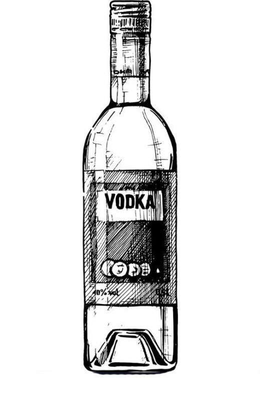 Водка вектор