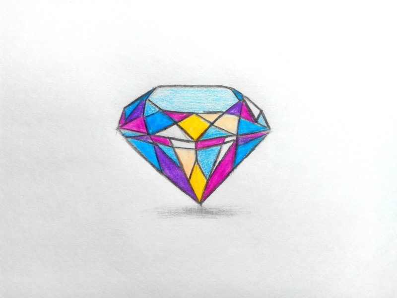 Бриллиант рисунок