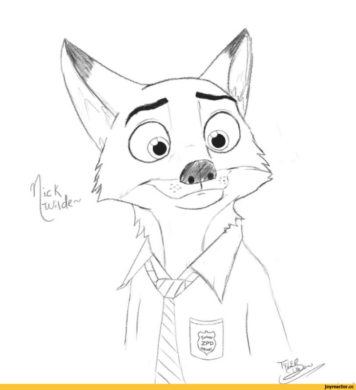 зверополис рисунки