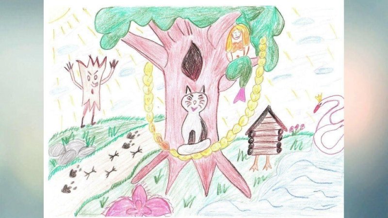 Рисунок на тему сказка