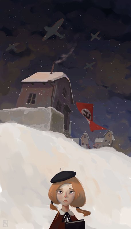 Книжный вор арт