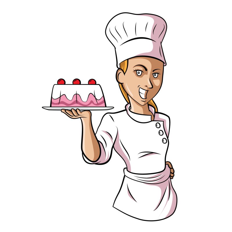 Кондитер рисунок