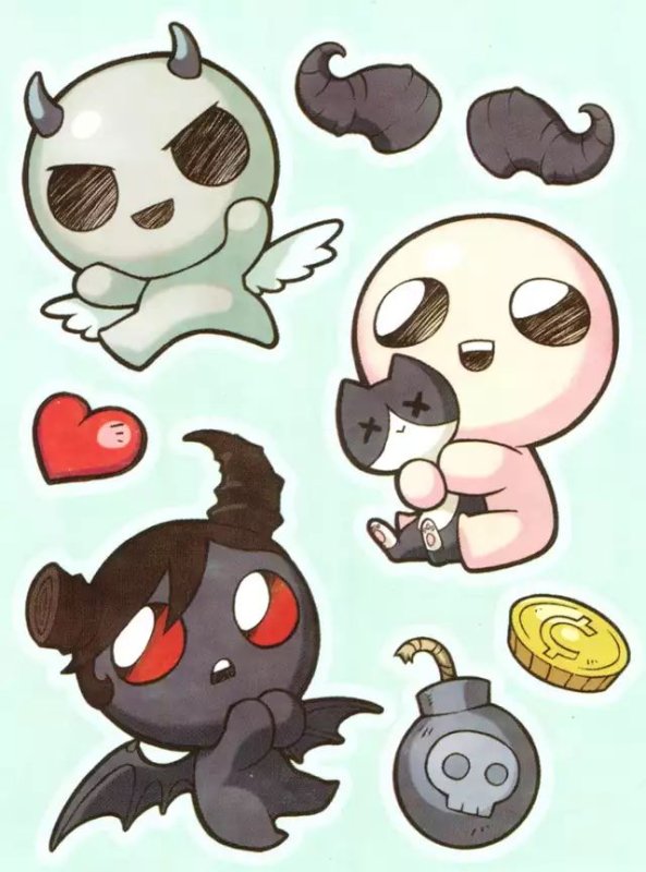 The Binding of Isaac арты