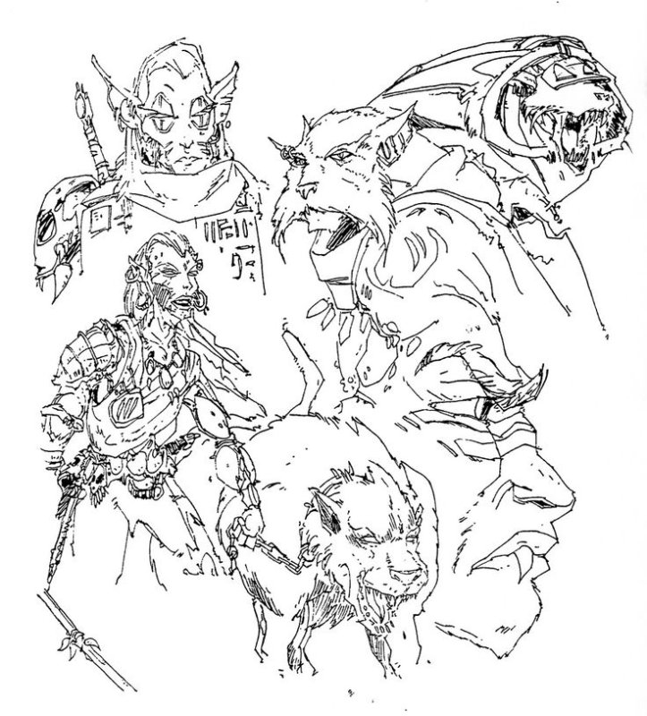 Michael Kirkbride Morrowind Concept Art