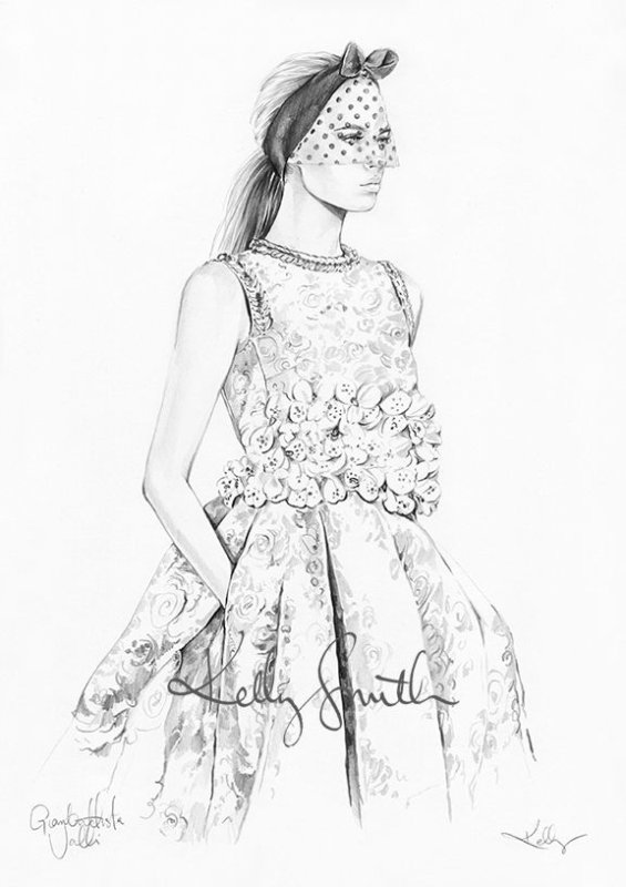 Фэшн-иллюстратор Cristina Alonso