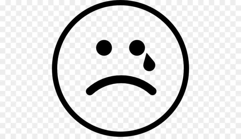 Печальный смайлик