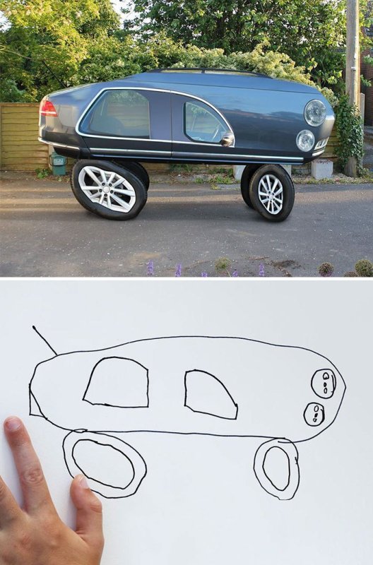Рисование автомобиля