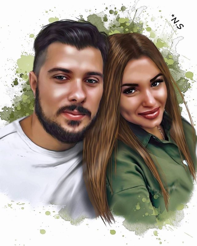 Портрет в стиле Dream Art