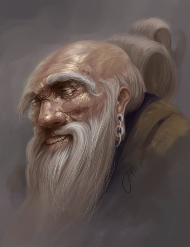 Арт старик маг