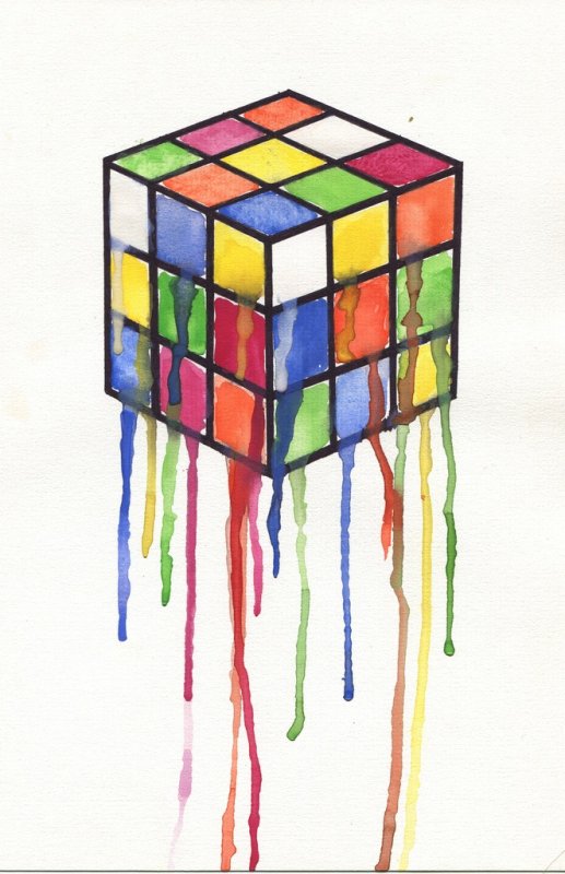 Рисование по кубикам