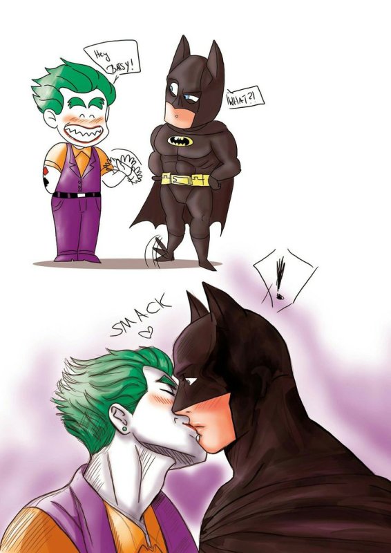 Joker and Batman batjokes комиксы