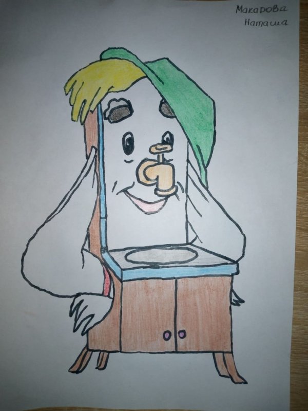 Мойдодыр поделка