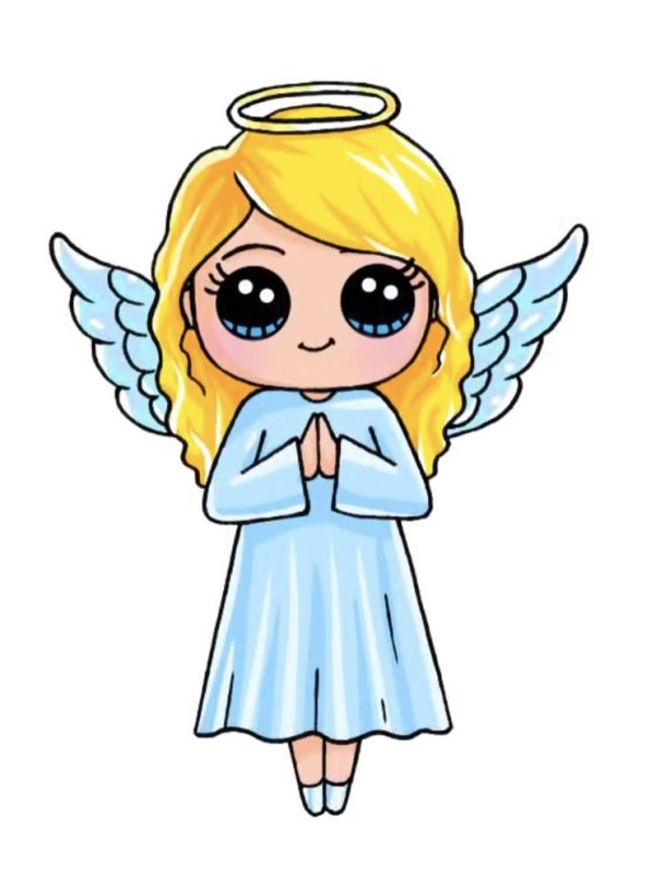 рисунок ангел