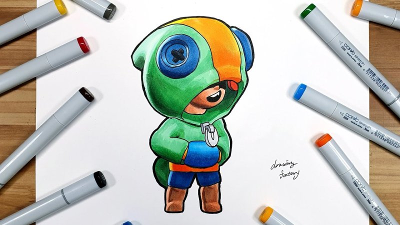 Рисунки фломастерами