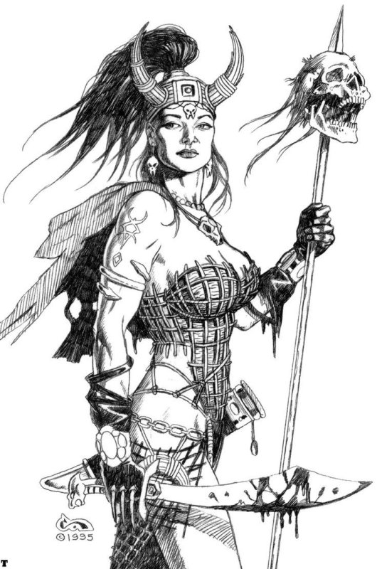 Clyde Caldwell картины