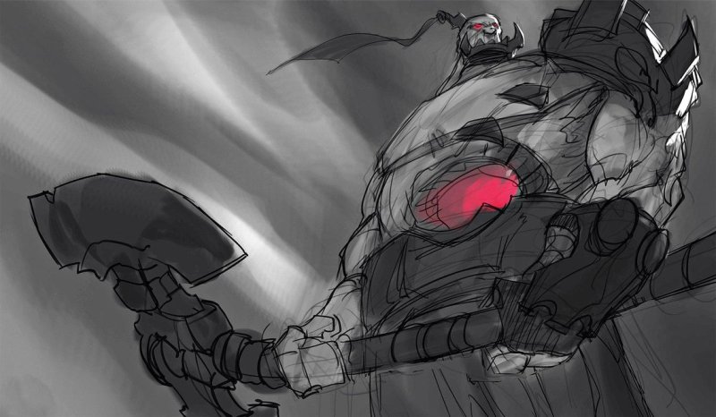 Сион ЛОЛ арт