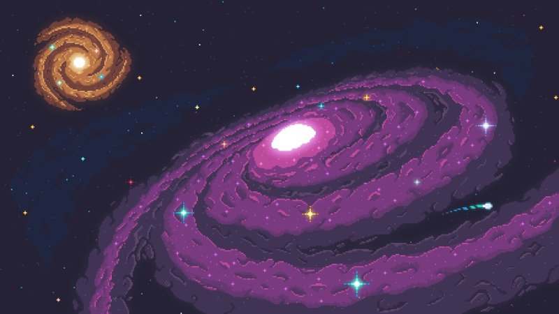 Галактический пейзаж