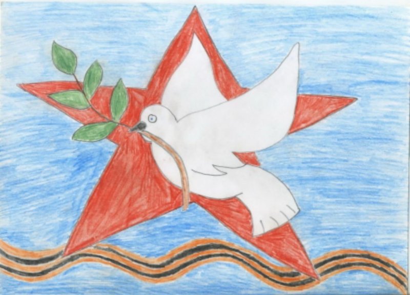 Рисунок на тему день Победы