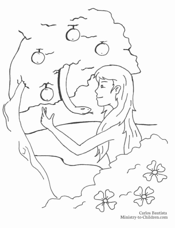 Рисунок на тему адам и ева