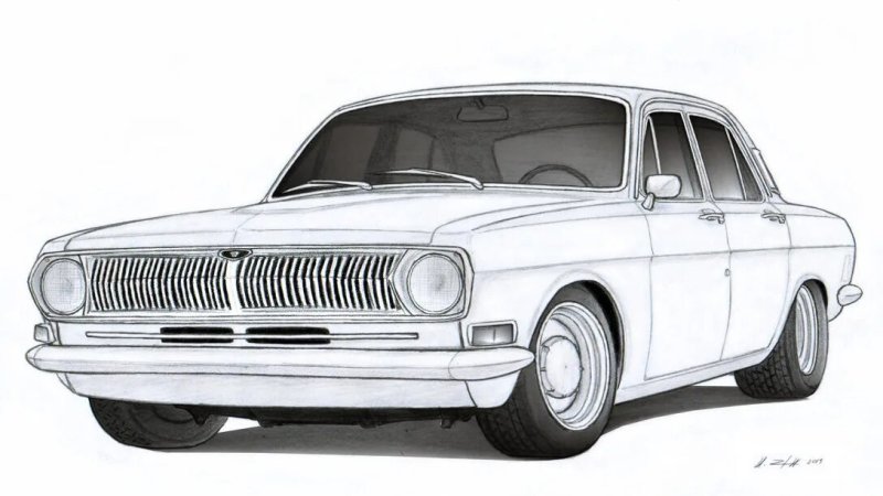 Волга ГАЗ 24