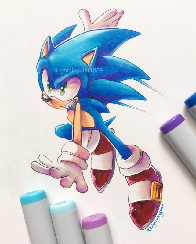 Sonic рисование