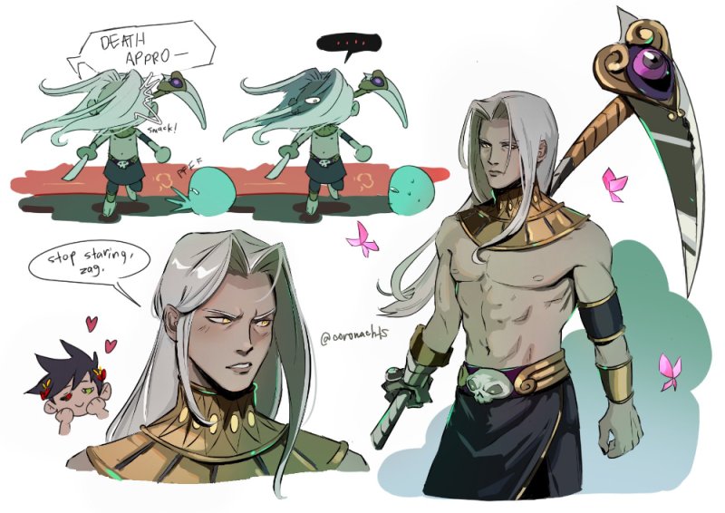 Thanatos Hades Art
