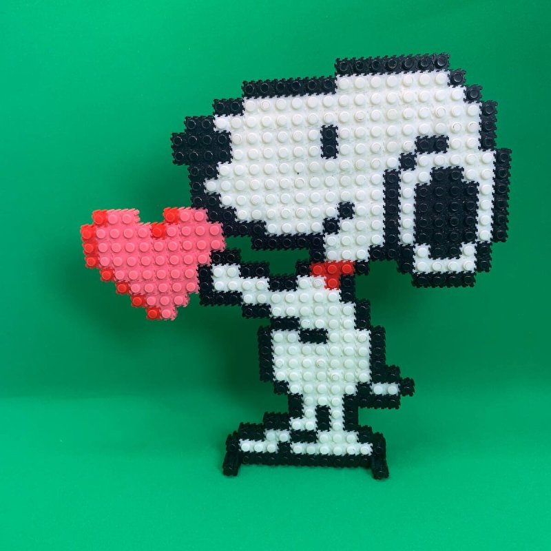 термомозаика снупи