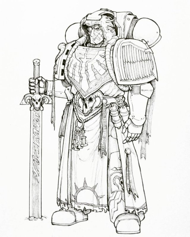 Warhammer 40000 Космодесант Библиарий