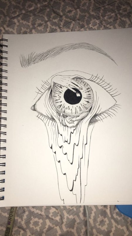 Необычные рисунки легкие
