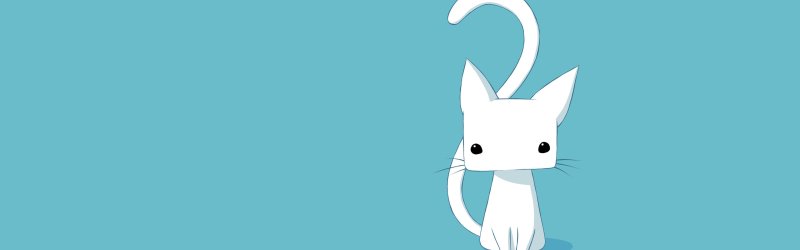 Котик арт Минимализм