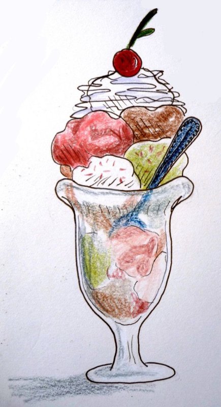 Десерт рисунок