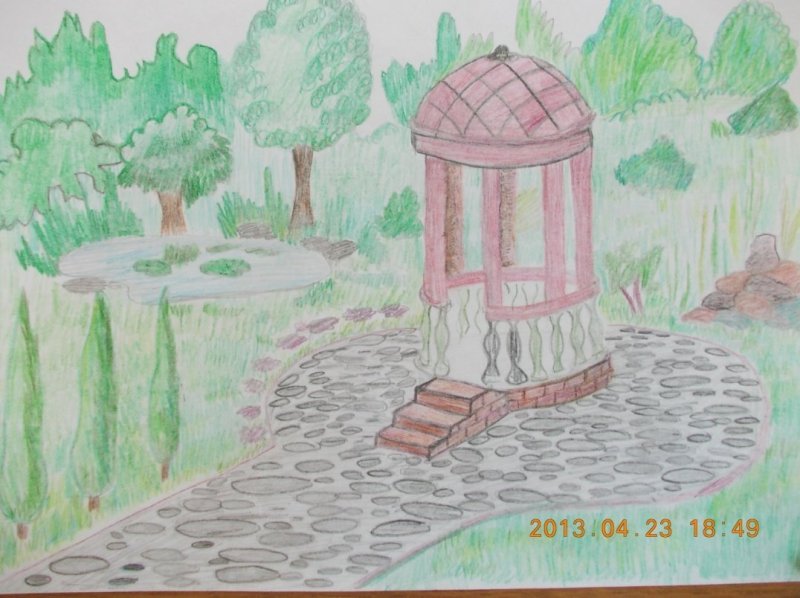Рисунок парка