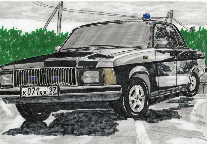 ГАЗ 3102 инкассация