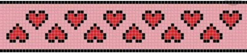 Фенечки из бисера схемы сердечки