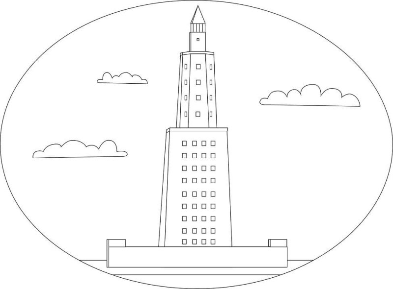 Фаросский Маяк в Александрии