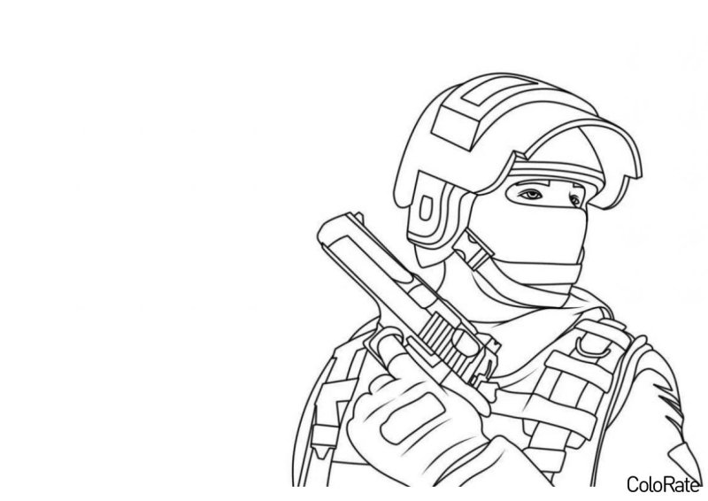 Раскраска Standoff 2